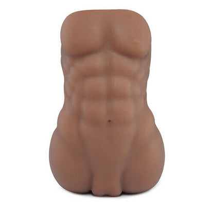 Realistic dark male anus simulation dildo, 0.8kg