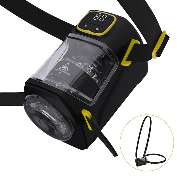 Tragbarer Automatischer Masturbator Stroker Blowjob mit 9 Stoß und 9 Vibrationsmodi