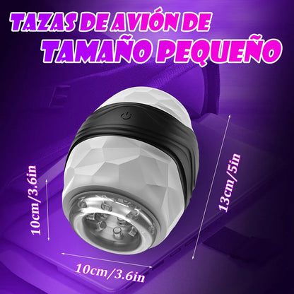 Elektrische masturbator Automatische penistrainingvibrator met 10 vibratiemodi 