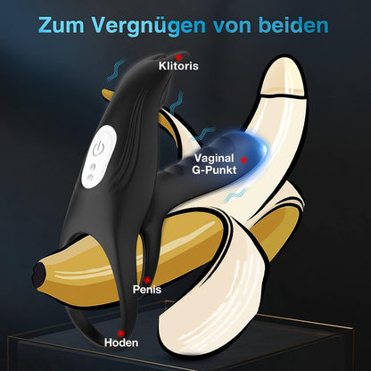 3 in 1 Erotik für Sie Klitoris & G-punkt dual Penisvibratoren mit 12 vibrationsmodi