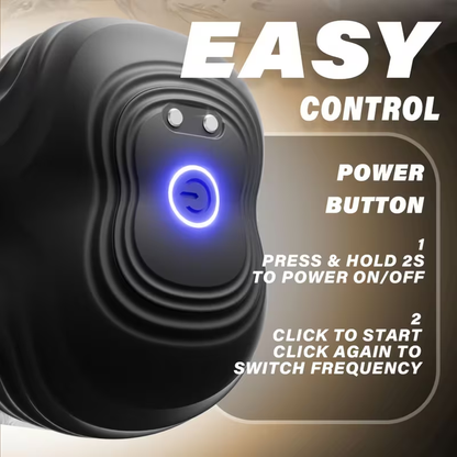 Hahnen Cock Ring Penistrainer Vibrator Testicle Stimulator mit 10 Vibrationsmodi