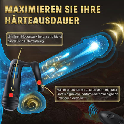 Dual Penisring Vibrator Mit Fernbedienung Mit 10 Vibrationen