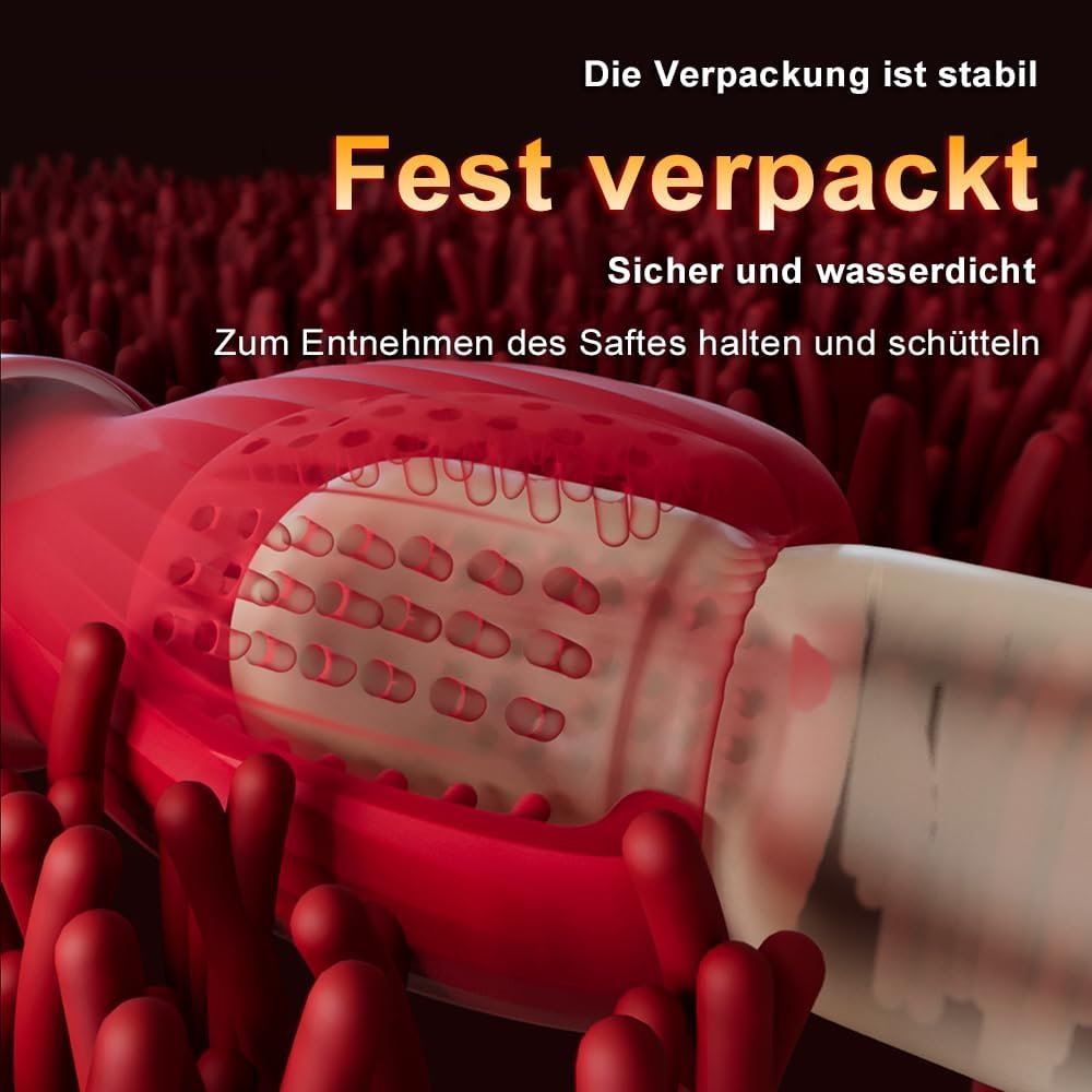 3 IN 1 Penistrainer Vibrator Massagegerät Eichel Stimulator mit 9 Vibrationsmodi