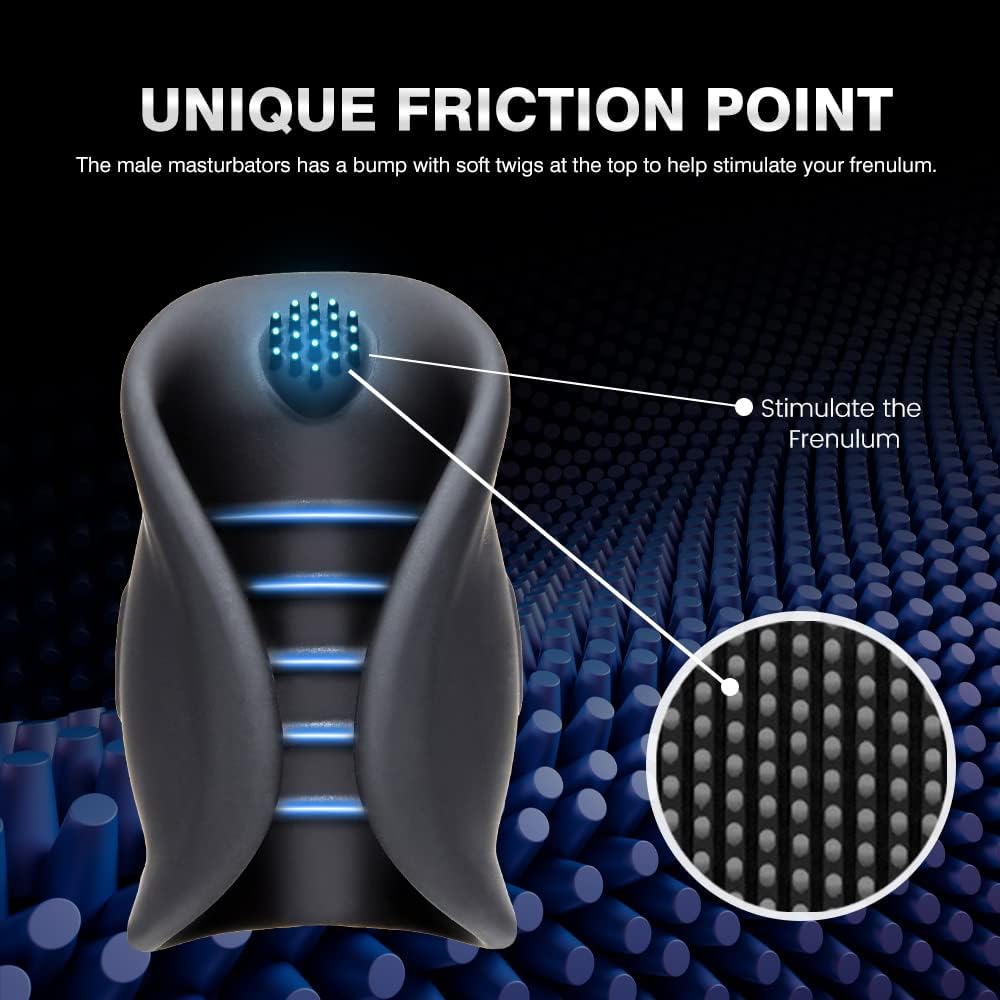 Elektrische Masturbatoren Penis Trainer mit 10 Vibrationsmodi