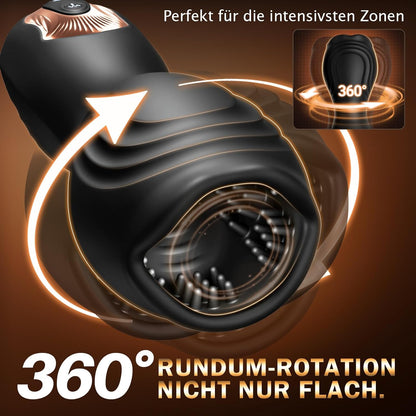 Oralse Penis Vibrator Eichel Trainer Masturbieren mit 10 Vibrationsmodi