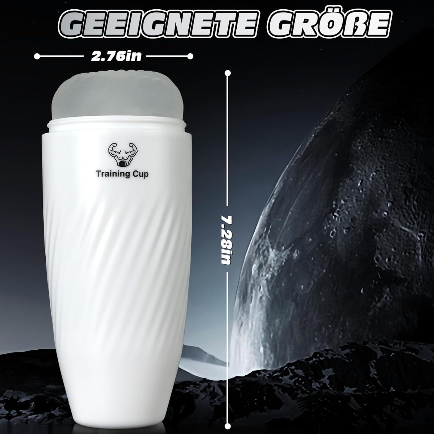 3D Realistische Manuelle Penistrainer Blowjob Trainingsgerät Masturbator