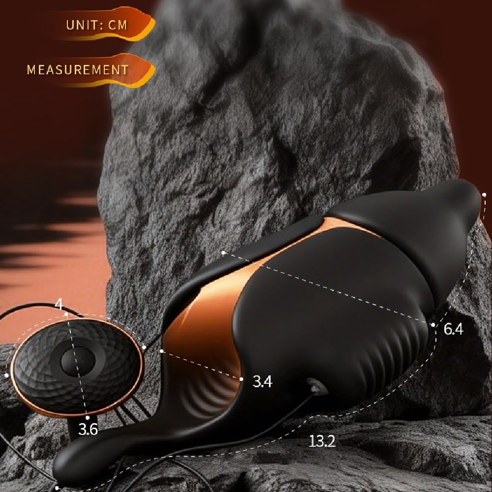 Elektrischer Penis Trainer Eichelvibrator Masturbator mit 10 Vibrationsmodi