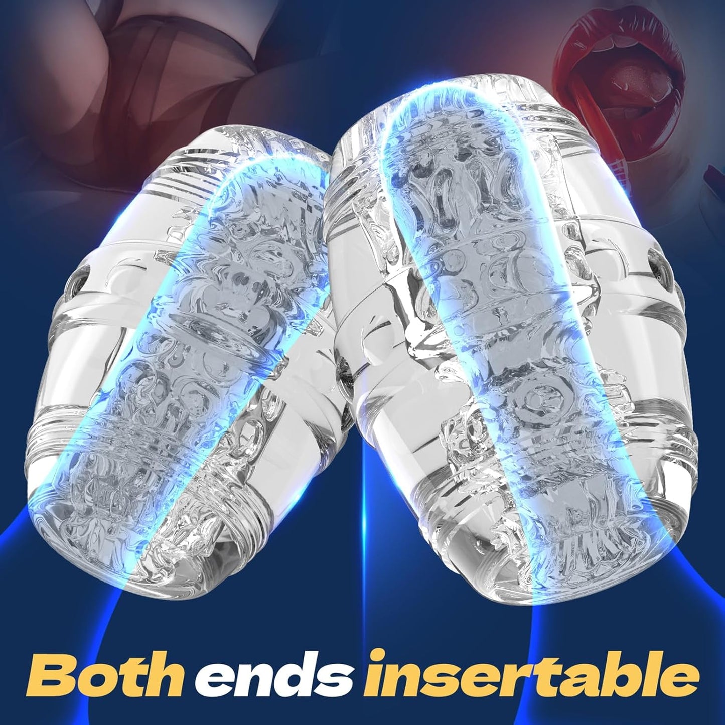 Realistischer Penistrainer Stroker Pocket Pussy Masturbator mit Dicken Wänden