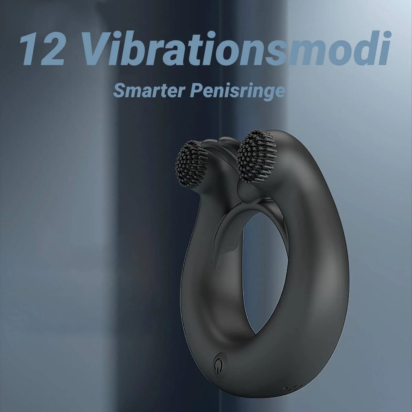 Smart Cockring Penistrainer Vibrator Masturbatoren mit 12 Vibrationsmodi