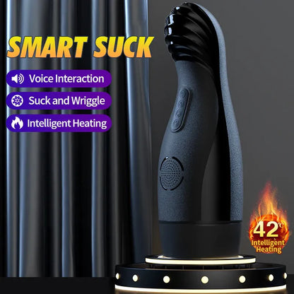 Smart Masturbator Stroker Blowjob Sexmaschine mit 5 Peristaltik und 10 Vibrationsmodi