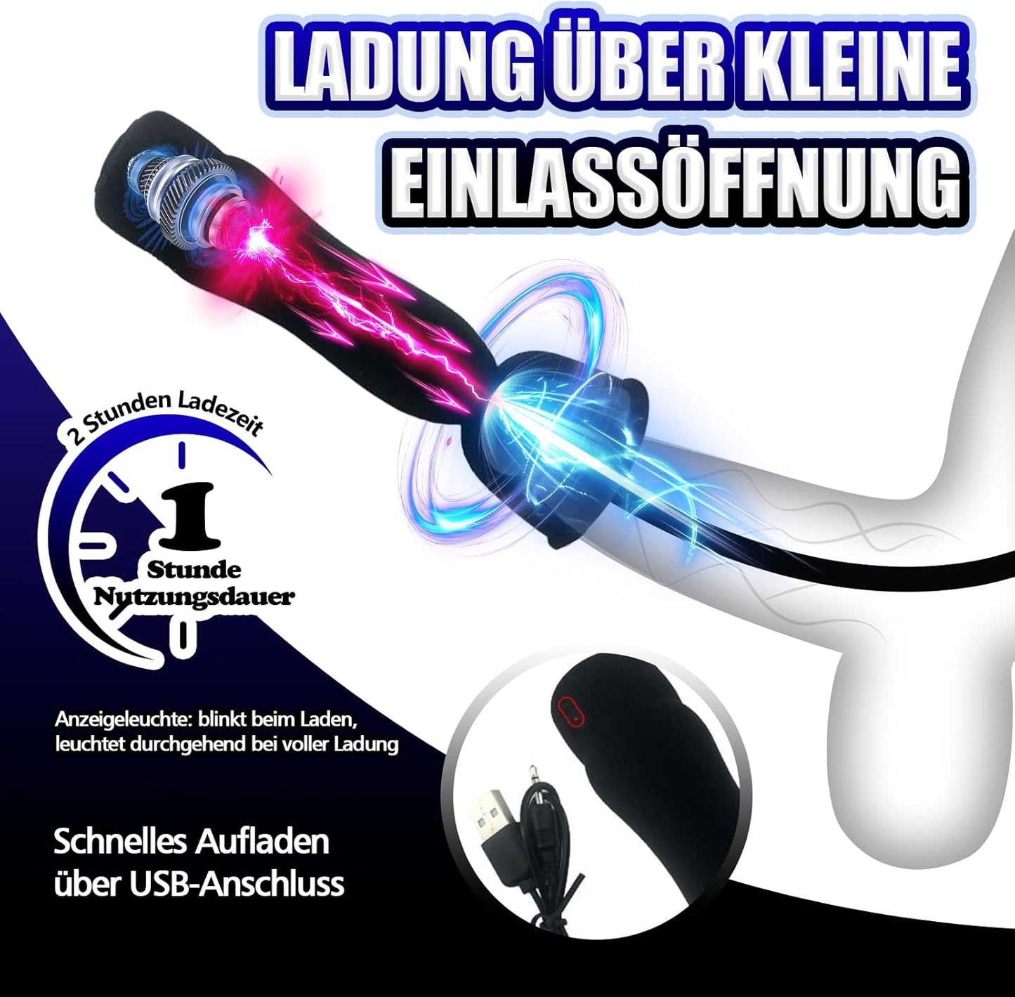 Harnröhrenvibrator Dilatatoren Penis Trainer Plug Vibrator mit 16 Vibrationsmodi