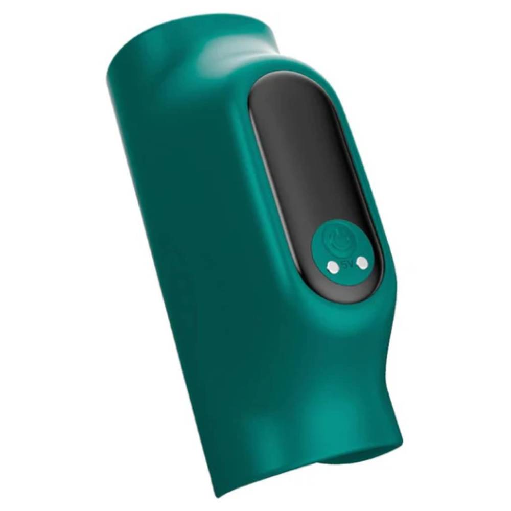 Freihändiger Penistrainer Eichelvibrator Massager Masturbator mit 9 Pulsationsmodi