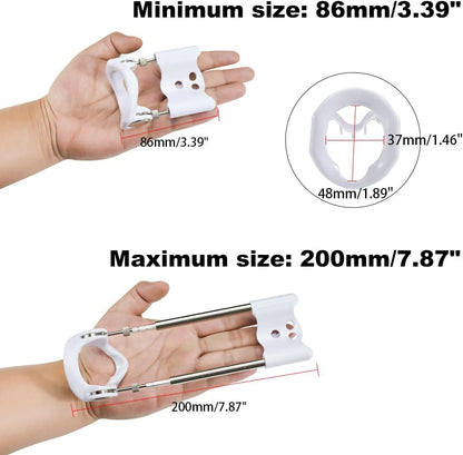 E-Stim Penis Trainingsset Eicheltrainer mit Elektrostimulationsfunktion