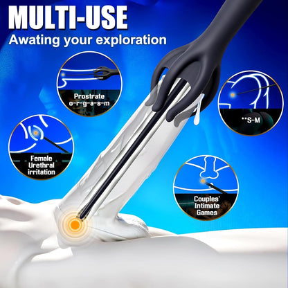 360° Tentakel Wrap Penisvibrator Eicheltrainer Stroker mit 10 Trainings und Vibrationsmodi