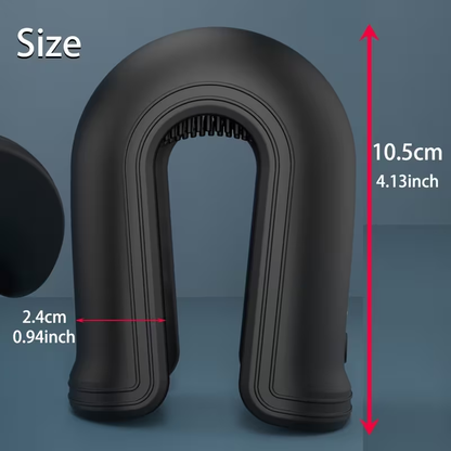 Bite Penistrainer Vibrator Eicheltrainer mit 10 Beiß und Vibrationsmodi