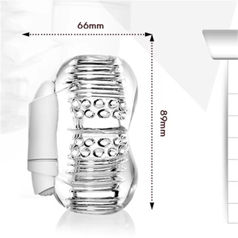 360° Rundum Wrapping Penistrainer Massager Masturbator mit 10 Vibrationsmodi