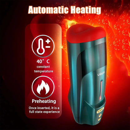 Wickelautomatik Heizung Saugen Masturbator Stroker Blowjob mit 7*7 Smart Modi