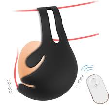 Doppeltem Hoden Vibrator Stimulator Penistrainer mit 9 Vibrationsmodi