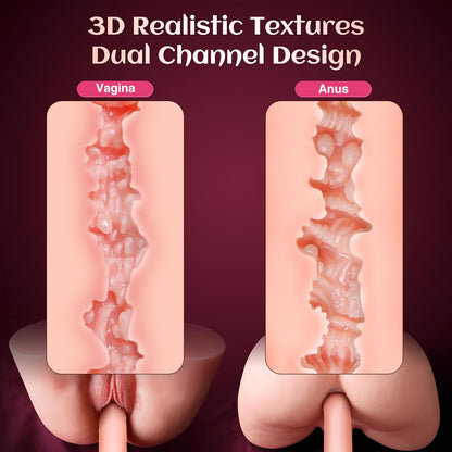 Realistische Sexpuppen Masturbator Torso mit Vibration und Stöhnfunktion