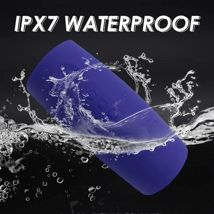 Beheizbarer Penistrainer Eichelmassagegerät mit 6 Vibrationsmodi und 4 Klopfmodi