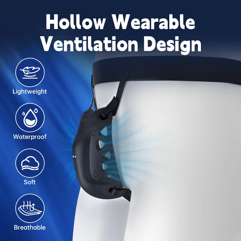 Hohler Tragbarer Penis Training Vibrator Keuschheitskäfig Masturbator