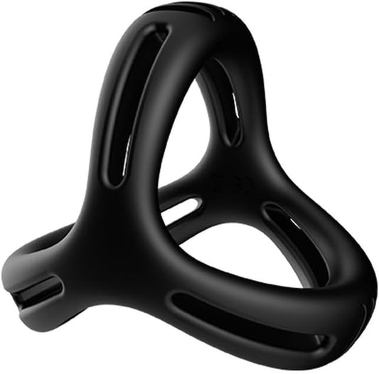 Dreieckiger Silikon Penisring Vibrator Trainer Stimulator