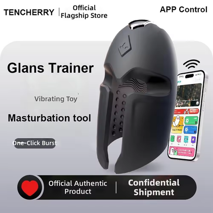 App-Fernbedienung Eichelvibrator Penistrainer Massagegerät Masturbator mit 10 Vibrations