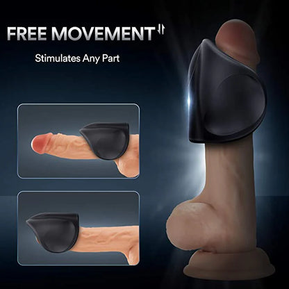 Automatischer Penis Stroker Eicheltrainer Masturbator mit 10 Vibrationsmodi