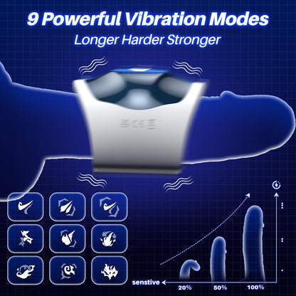 Penistrainer Vibrator Trainer Blowjob Stroker Masturbator mit 10 Vibrationsmodi