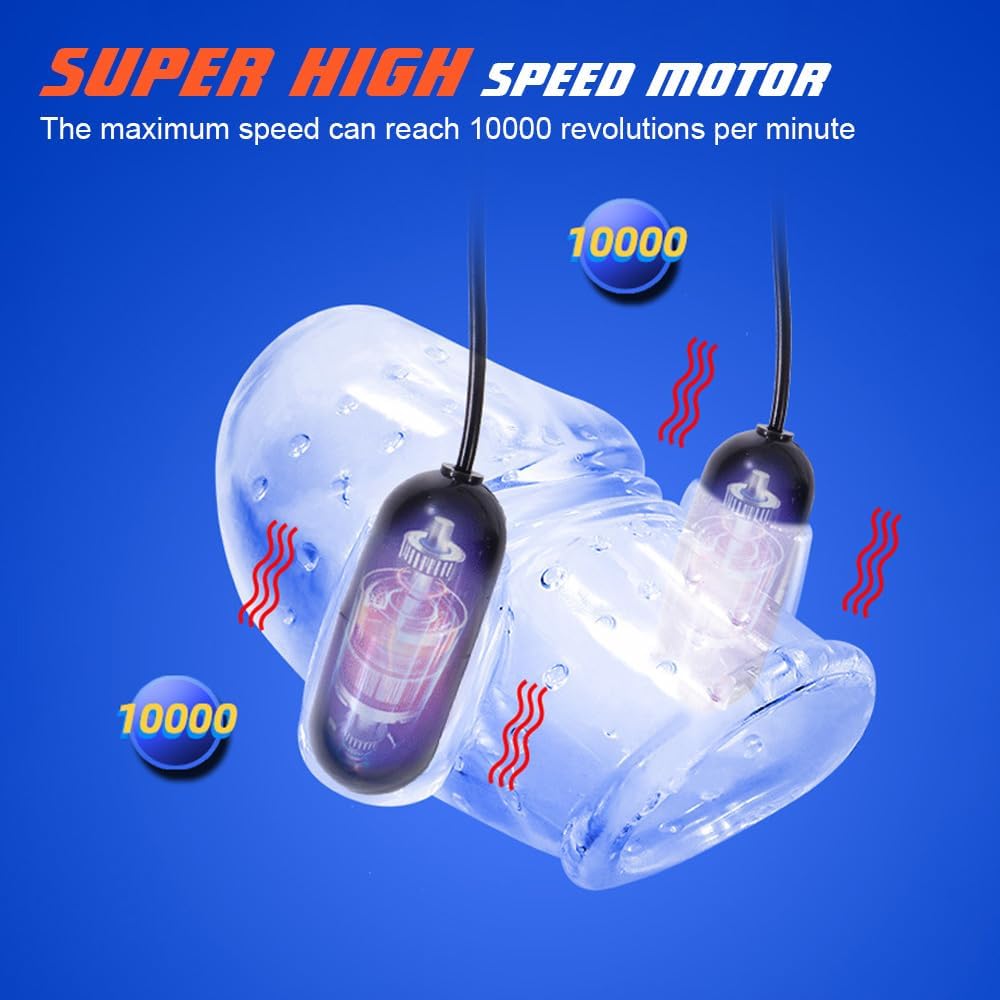 Multi-Speed Vibrator Peniskopf Bullet Teaser Eicheltrainer mit 7 Vibrationsmodi