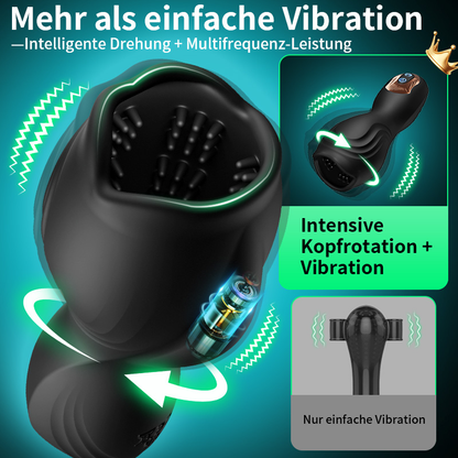 Oralse Penis Vibrator Eichel Trainer Masturbieren mit 10 Vibrationsmodi