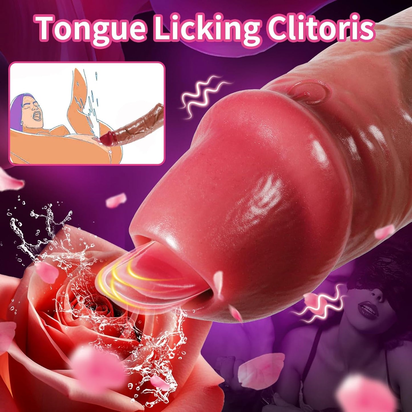 Realistischer Penisverlängerungs Vibrator mit Fernbedienung und 9 Vibrationsmodi