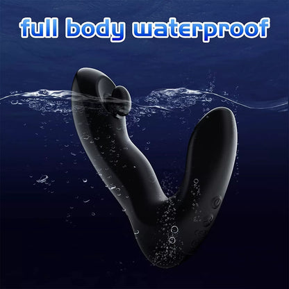 Elektrisch Prostata Massagegerät Butt Plug Anal Vibrator mit 10 Vibrationmodi