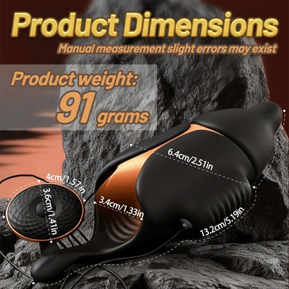 Elektrischer Penis Trainer Eichelvibrator Masturbator mit 10 Vibrationsmodi
