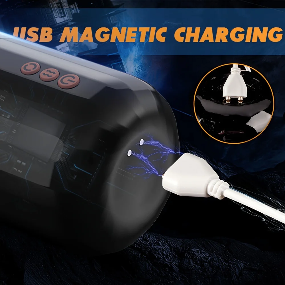 Elektrische masturbator pocket kut penis masturbators met 10 trillingsniveaus 5 zuigniveaus 