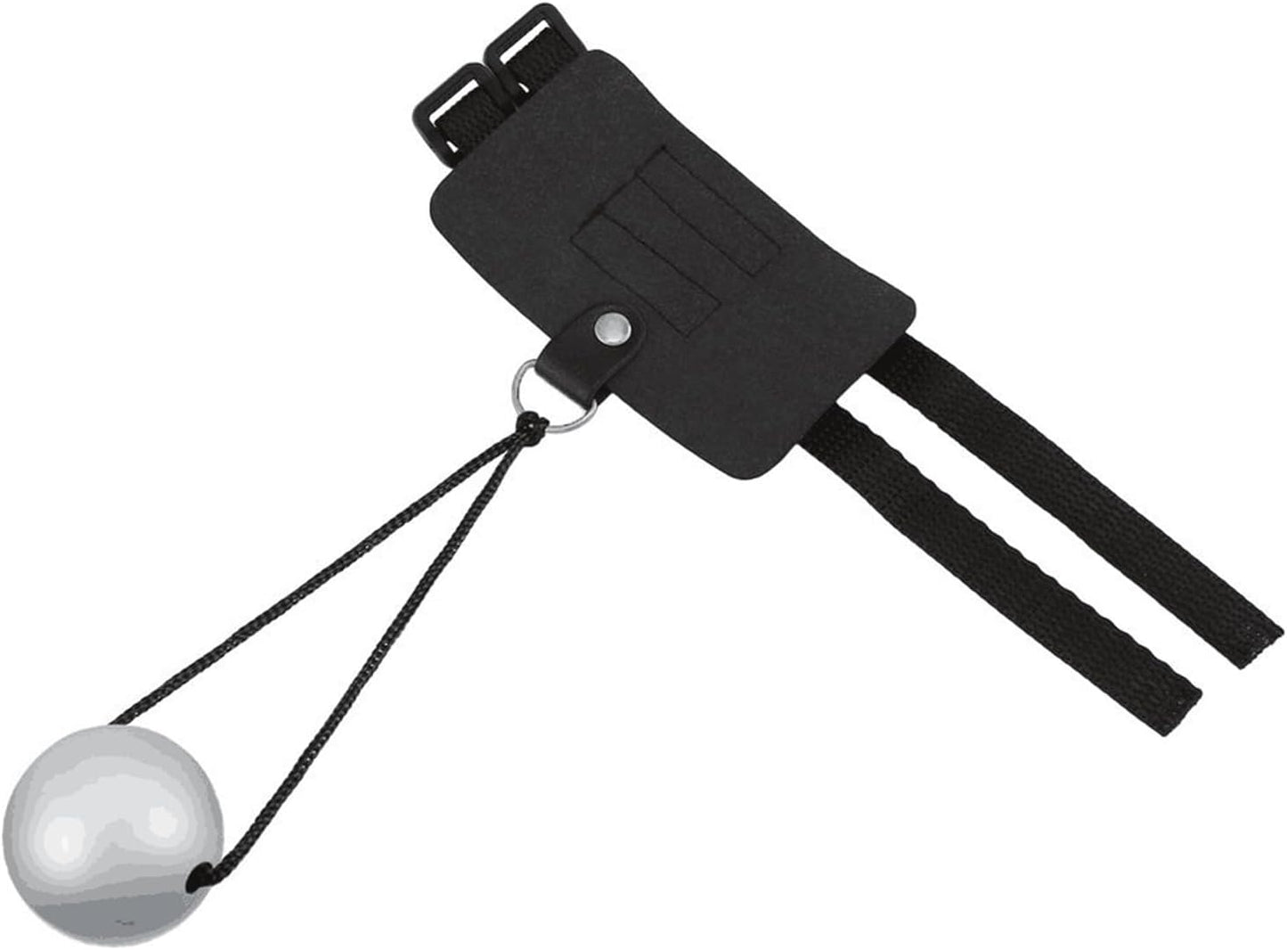 Adjustable Cock Ring Penis Stretcher Trainer Extender with Metal Weighted Ball