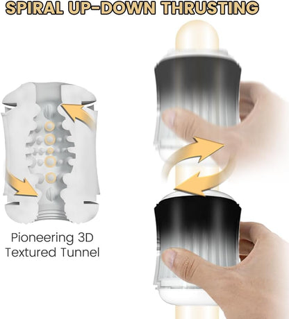 Open-Ended Realistischer Taschenmuschi Blowjob Pocket Pussy Masturbator