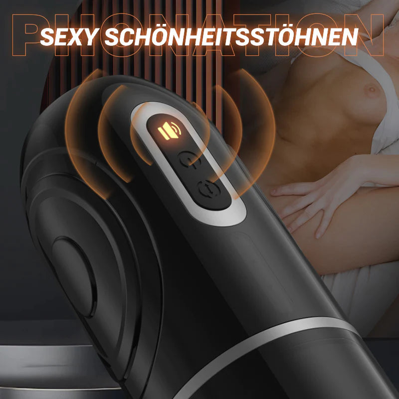 Pioneer 3-in-1 Masturbation Cup Telescopic Suction Vibration