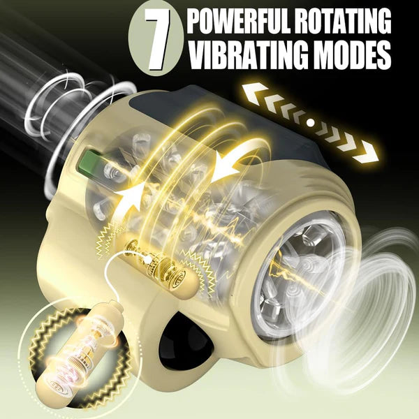 Automatischer Masturbator Penistrainer Stroker Blowjob Sexmaschine mit 7×7 Modi