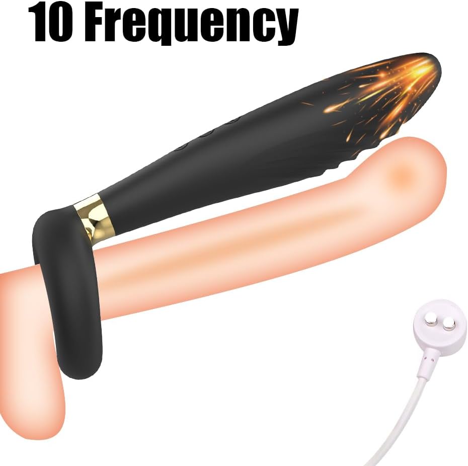 Magischer Vibrator Stabmassagegerät G-Punkt Klitorisstimulator mit 10 Vibrationsmodi