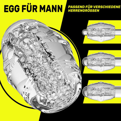 5D Taschenmuschi Masturbatoren Eichel Stimulator Pocket Pussy Blowjob