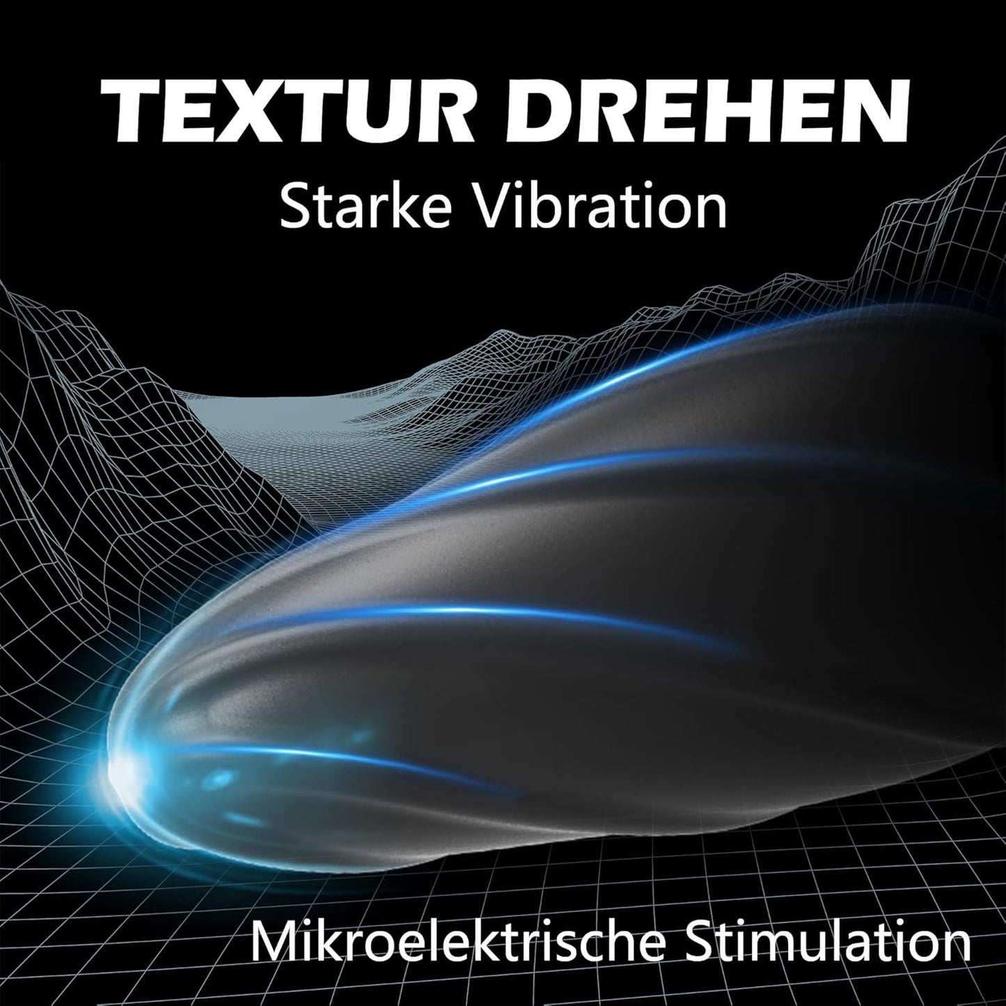 E-stim Elektrische Buttplug Stimulator Prostate Massager  mit 12 Stromschlagmodi