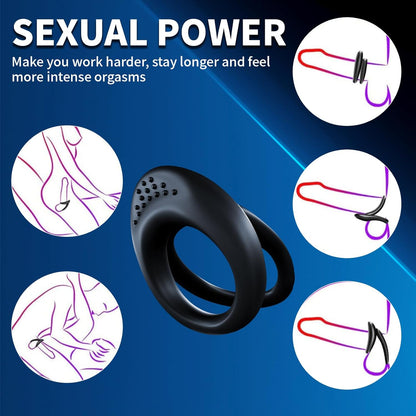 Silikon Cock Ring Penisvergrößerung Eicheltrainer