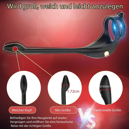 Penisring Prostate Massager  APP Steuerung mit 10 Vibrationsmodi