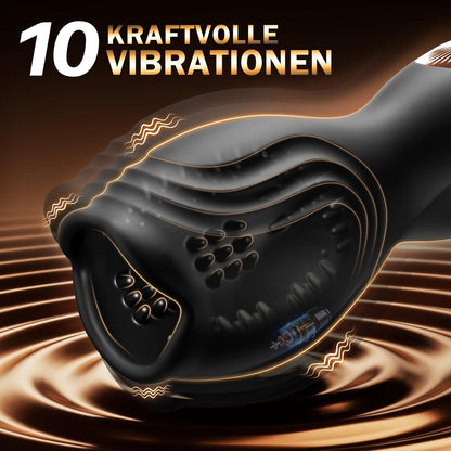 Oralse Penis Vibrator Eichel Trainer Masturbieren mit 10 Vibrationsmodi