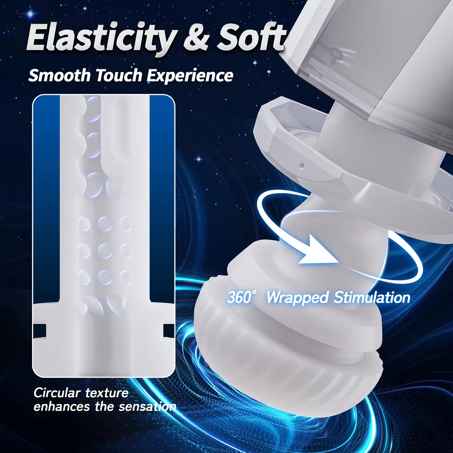 Automatische Masturbator Blowjob Sex Maschine mit 10 Vibration & 3 Saugen & 3 squeezing Modi