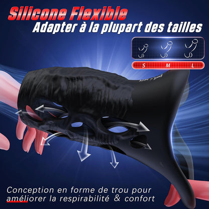 APP Fernbedienung Penisring Penis Trainer Vibratoren mit 10 Intensive Vibrationsmodi