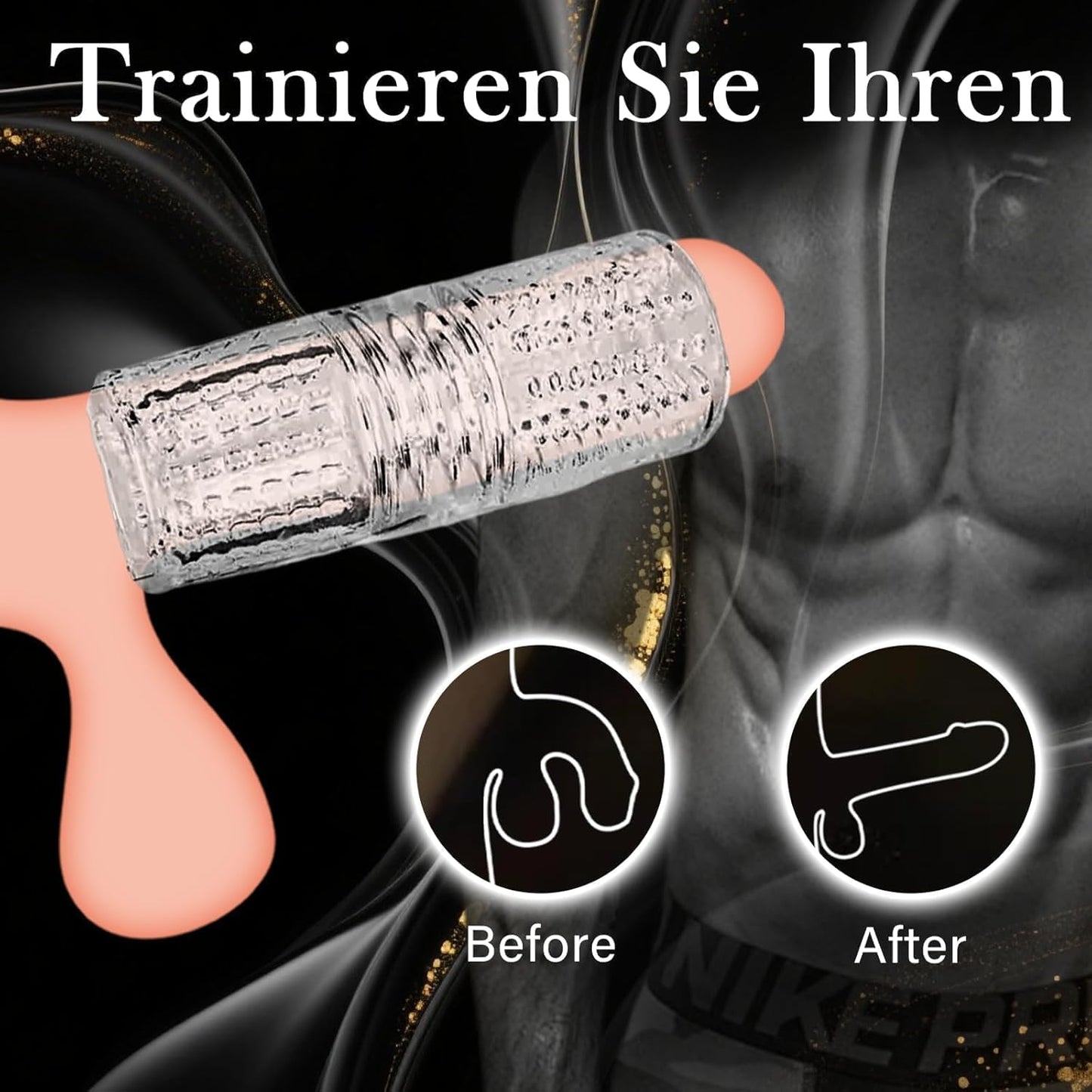 Oral Realistische Mastubratoren Taschenmuschi  Pocket Pussy Penistrainer