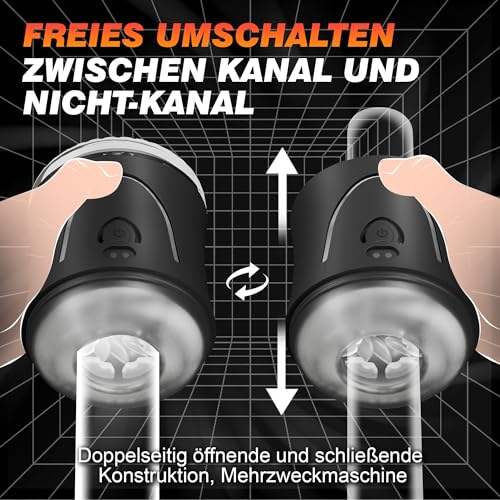 Elektrische Penistrainer Vibrator Stroker Trainingsgerät Masturbatoren mit 9 Vibrationsmodi