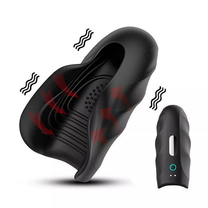 Automatischer Penistrainer Glans Vibrator Masturbatoren mit 10 Geschwindigkeiten
